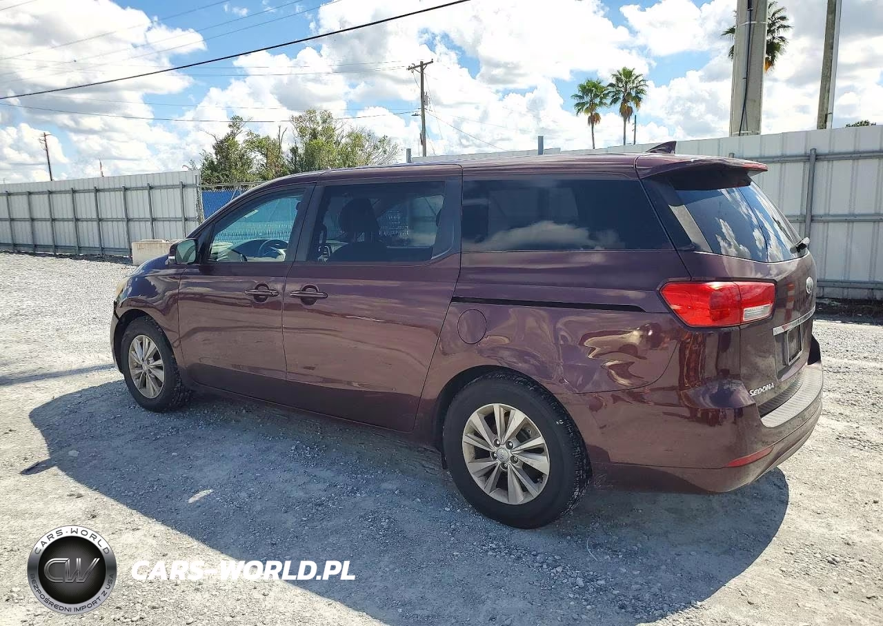 2017 Kia Sedona Lx VIN:KNDMB5C1XH6219747 - 2