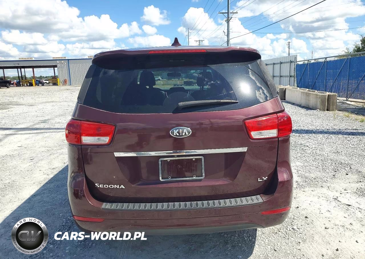 2017 Kia Sedona Lx VIN:KNDMB5C1XH6219747 - 6
