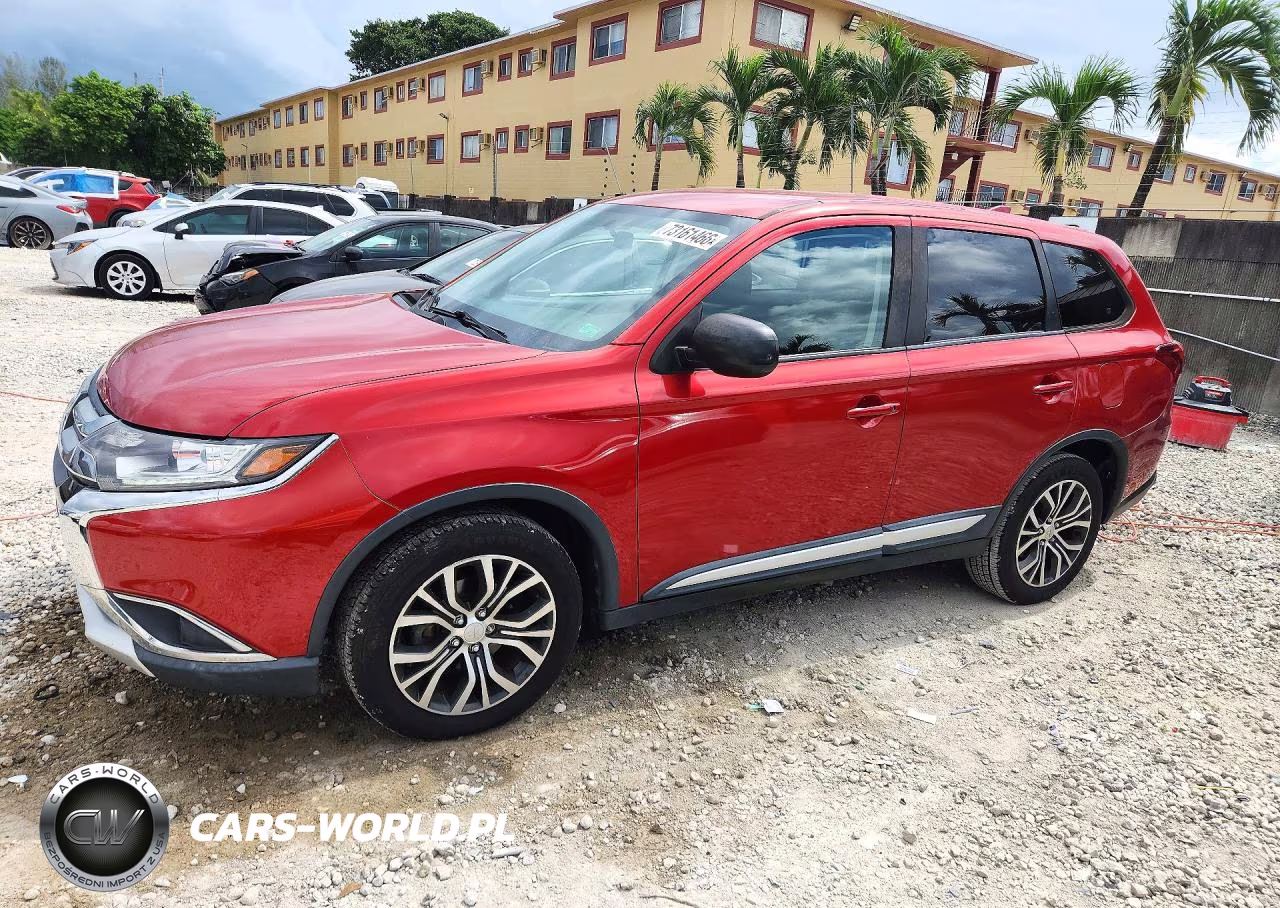 2018 Mitsubishi Outlander Es VIN:JA4AZ3A32JZ066657 - 1