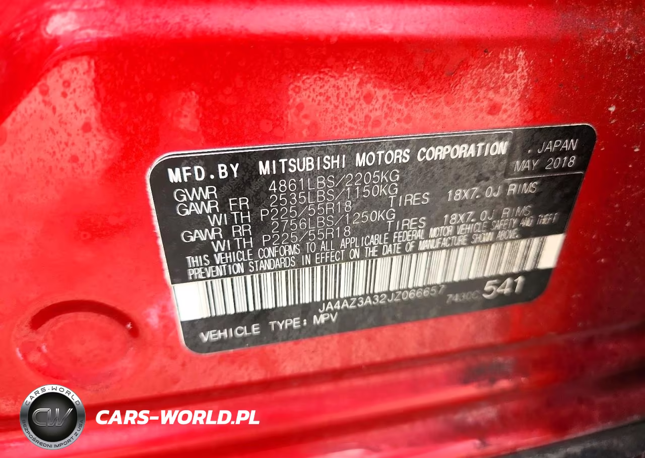 2018 Mitsubishi Outlander Es VIN:JA4AZ3A32JZ066657 - 12