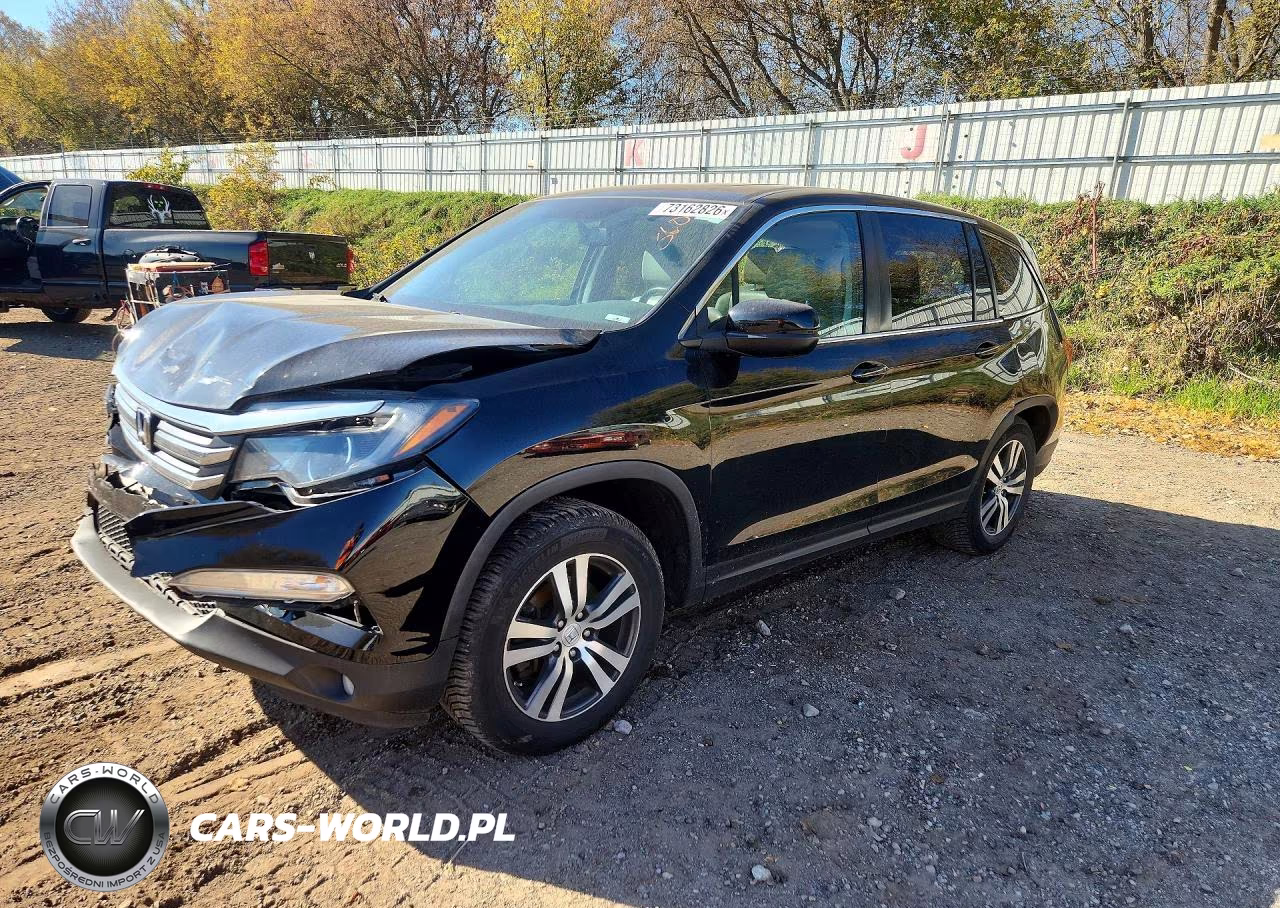 2018 Honda Pilot Exl VIN:5FNYF6H52JB008432 - 1