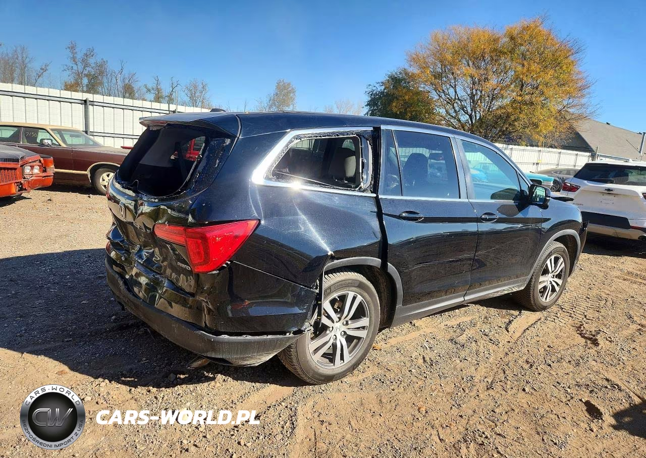2018 Honda Pilot Exl VIN:5FNYF6H52JB008432 - 3