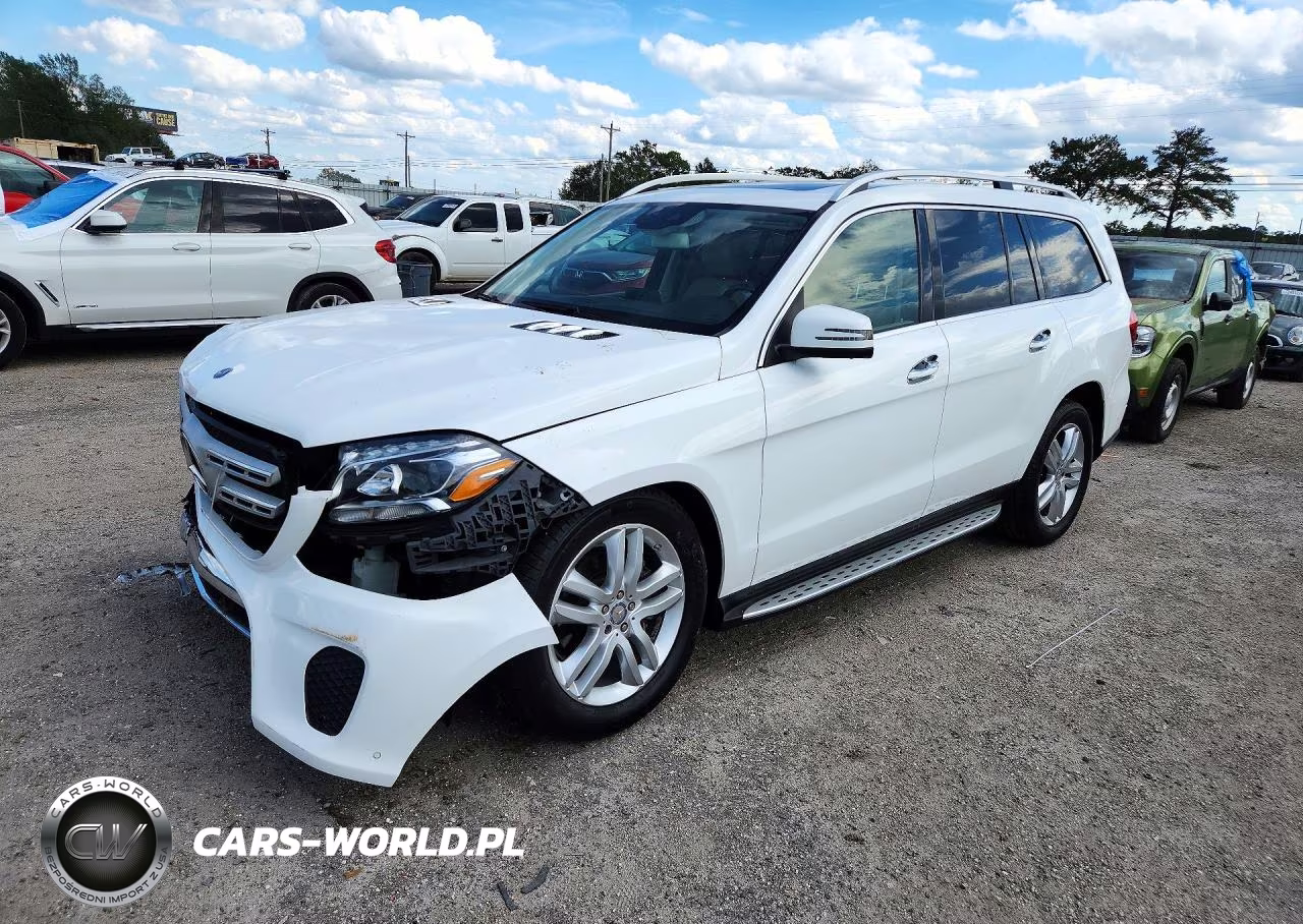 2017 Mercedes-Benz Gls 450 4Matic VIN:4JGDF6EE6HA862812 - 1