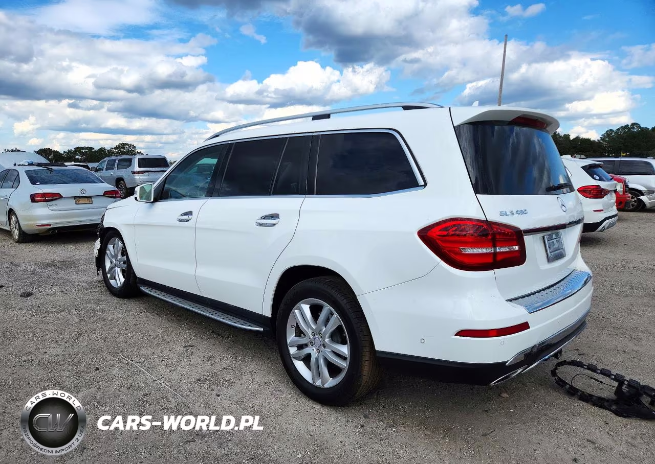 2017 Mercedes-Benz Gls 450 4Matic VIN:4JGDF6EE6HA862812 - 2