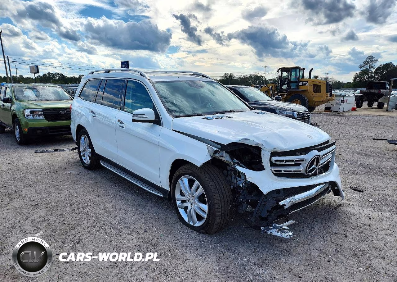 2017 Mercedes-Benz Gls 450 4Matic VIN:4JGDF6EE6HA862812 - 4