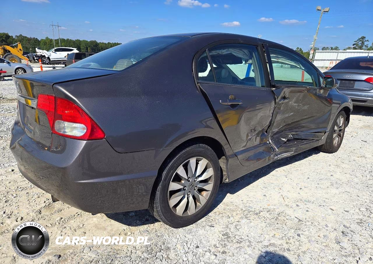 2009 Honda Civic Exl VIN:19XFA16969E017568 - 3