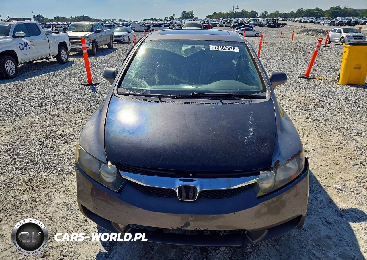2009 Honda Civic Exl VIN:19XFA16969E017568 - 5