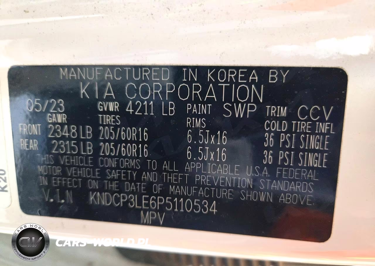2023 Kia Niro VIN:KNDCP3LE6P5110534 - 13