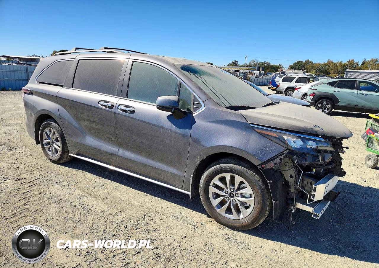 2025 Toyota Sienna Xle VIN:5TDJSKFC6SS225955 - 4