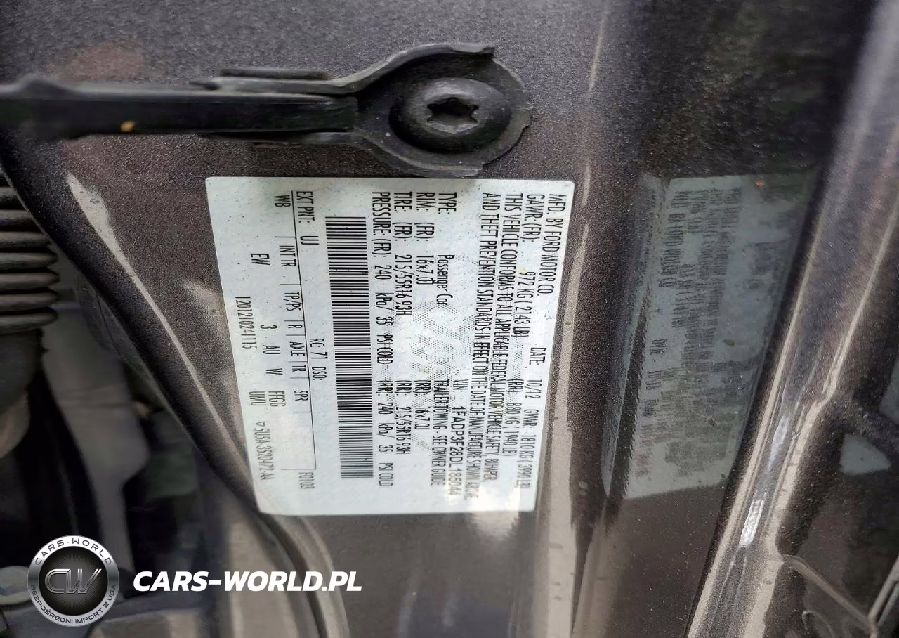 2013 Ford Focus Se VIN:1FADP3F28DL185044 - 12
