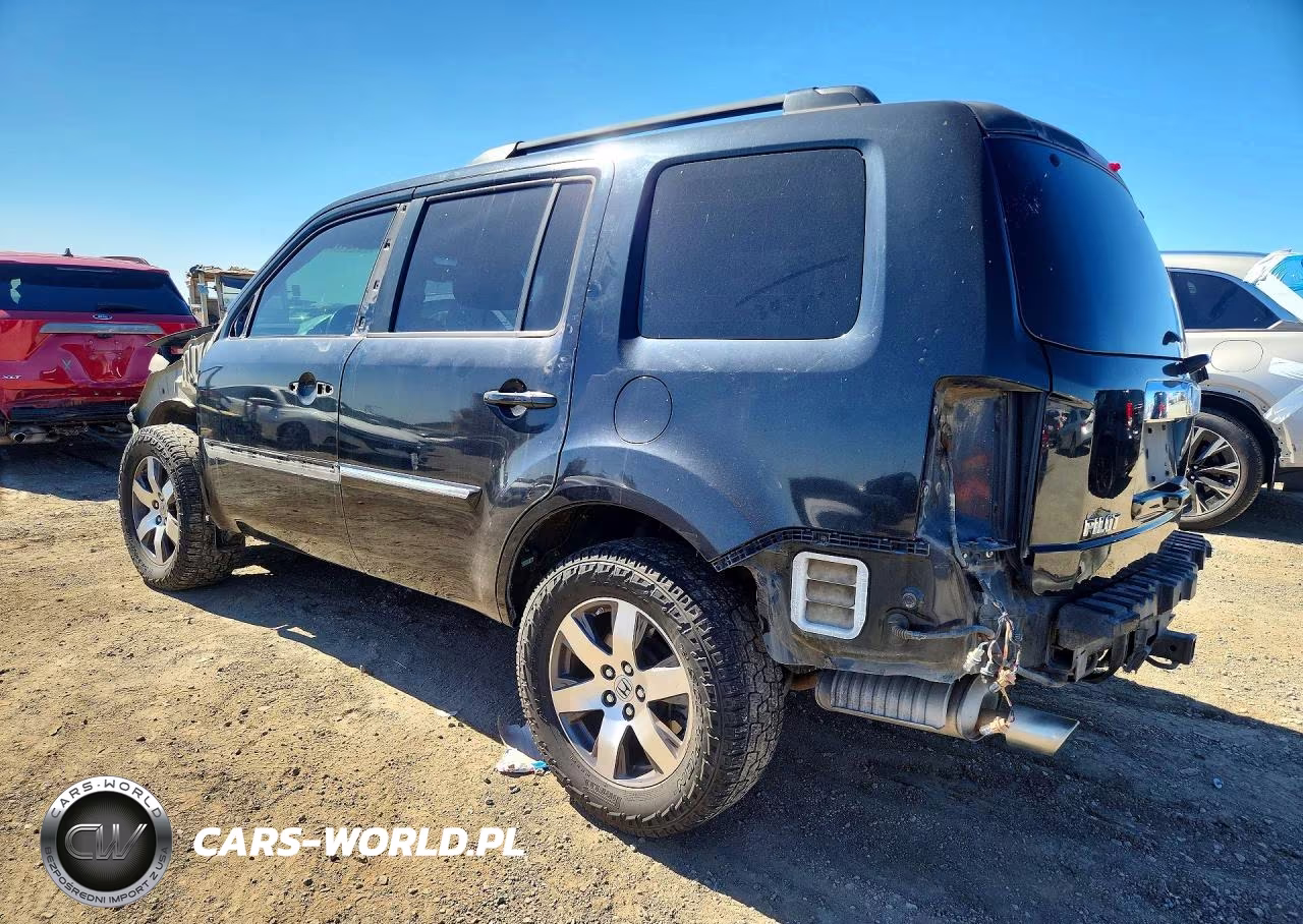 2012 Honda Pilot Touring VIN:5FNYF3H96CB036285 - 2