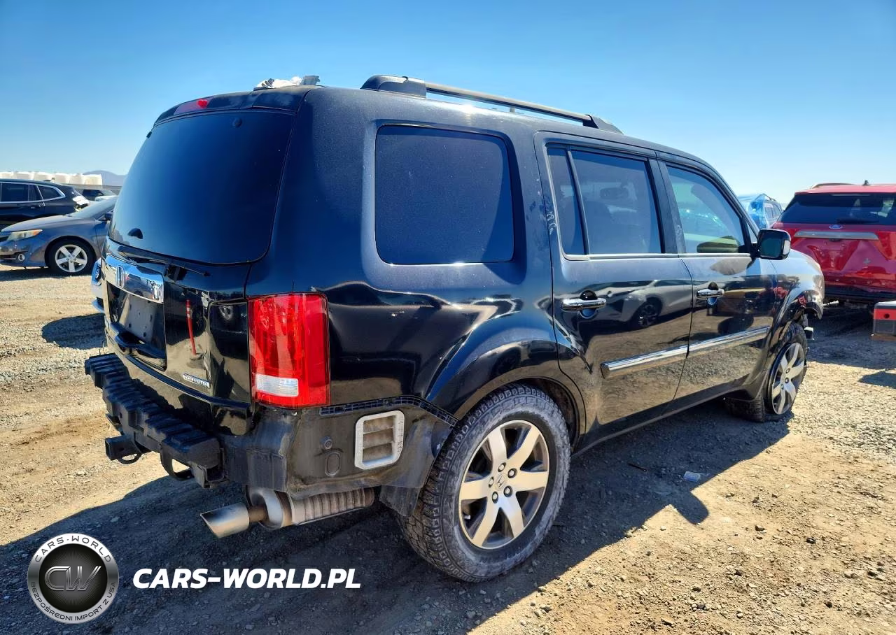 2012 Honda Pilot Touring VIN:5FNYF3H96CB036285 - 3