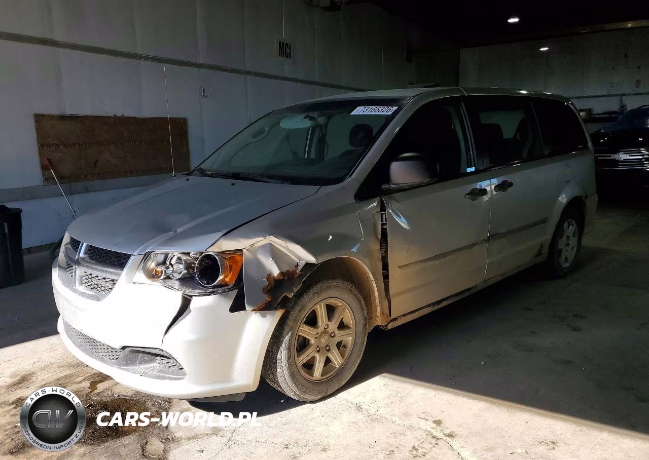 2012 Dodge Grand Caravan Se VIN:2C4RDGBG6CR225323 - 1