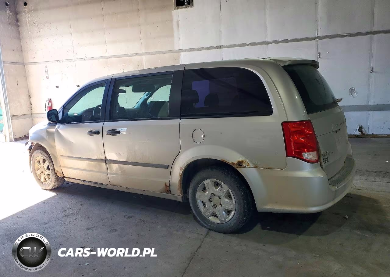 2012 Dodge Grand Caravan Se VIN:2C4RDGBG6CR225323 - 2