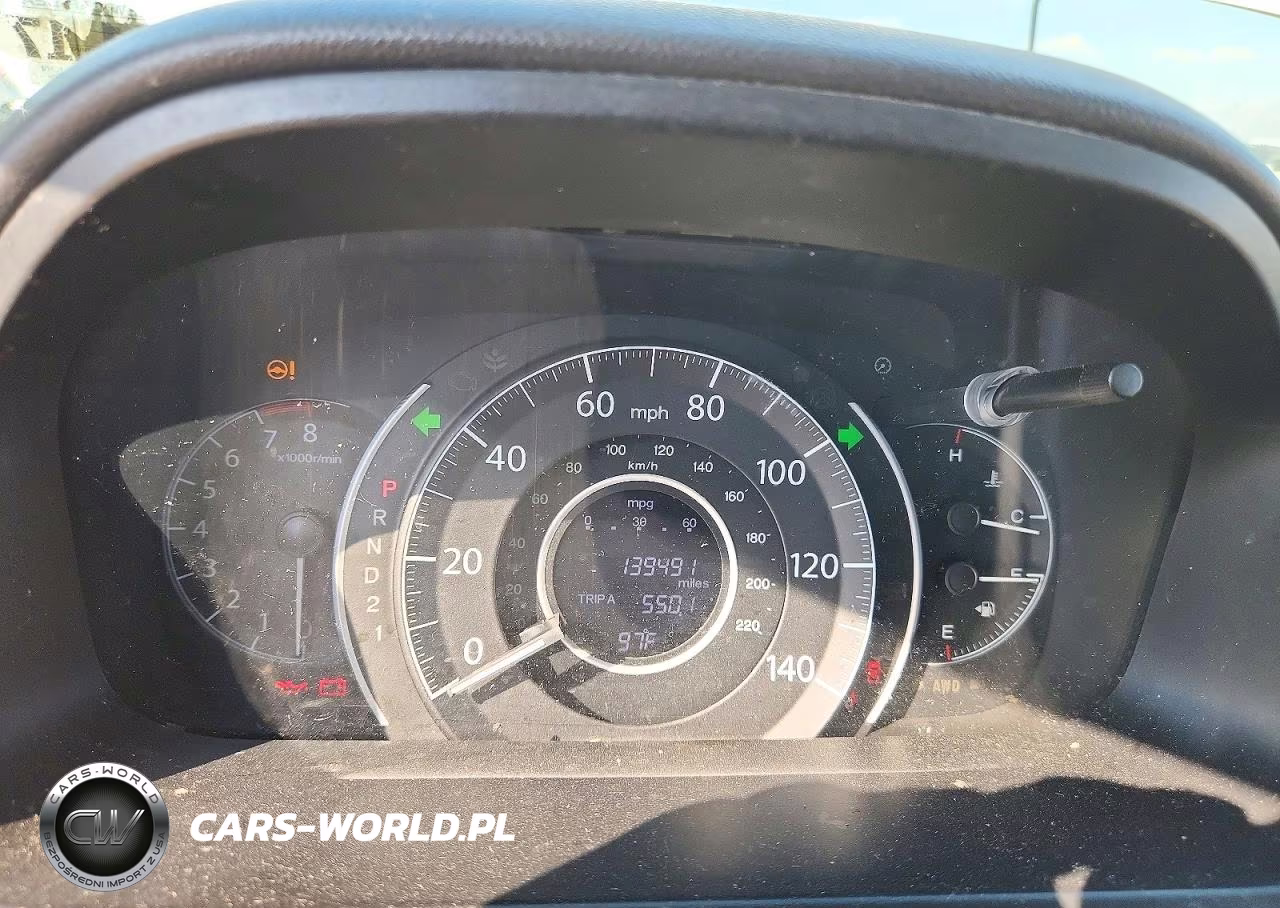 2013 Honda Cr-V Lx VIN:5J6RM4H31DL015140 - 9