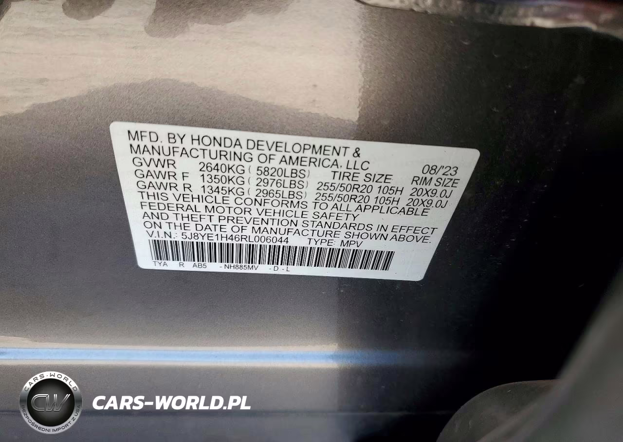 2024 Acura Mdx Technology VIN:5J8YE1H46RL006044 - 13