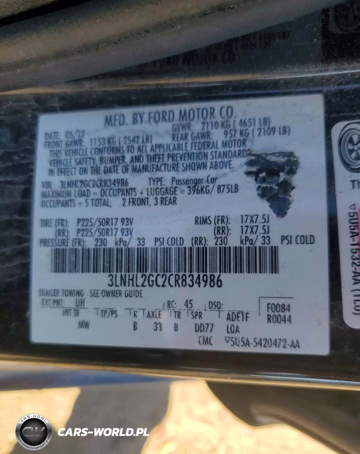 2012 Lincoln Mkz VIN:3LNHL2GC2CR834986 - 12