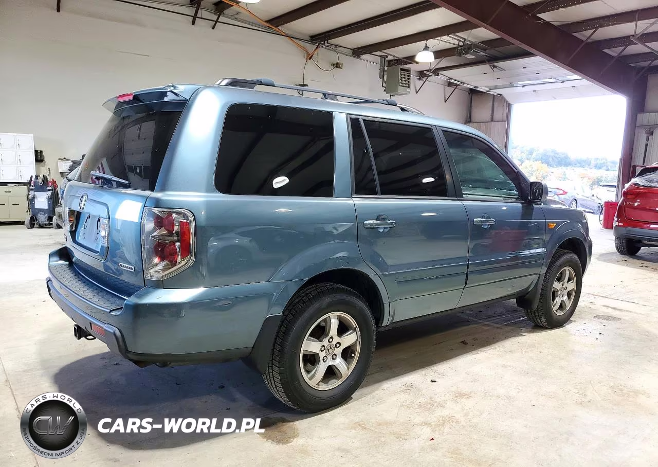 2008 Honda Pilot Exl VIN:5FNYF18548B020739 - 3