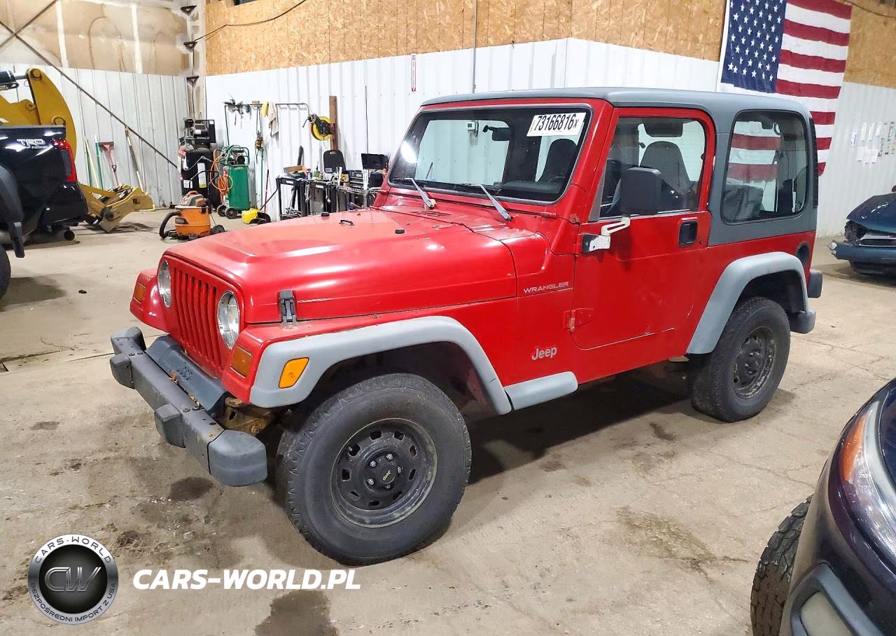 1998 Jeep Wrangler - Tj Se VIN:1J4FY29P2WP736091 - 1