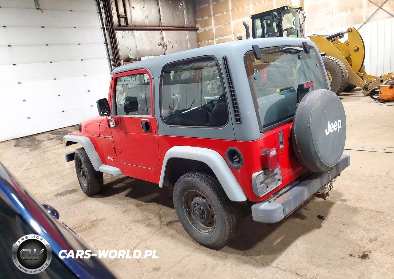 1998 Jeep Wrangler - Tj Se VIN:1J4FY29P2WP736091 - 2