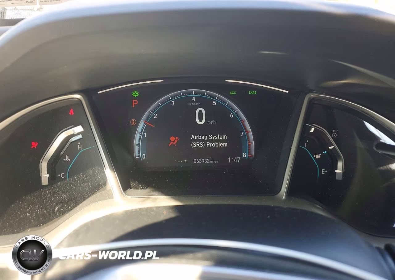 2021 Honda Civic Exl VIN:19XFC1F77ME200138 - 9
