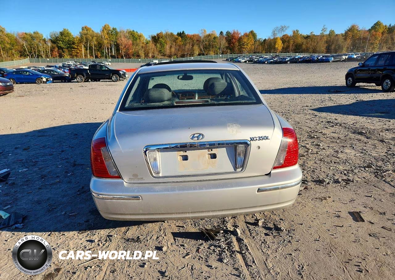 2005 Hyundai Xg 350 VIN:KMHFU45E35A405194 - 6