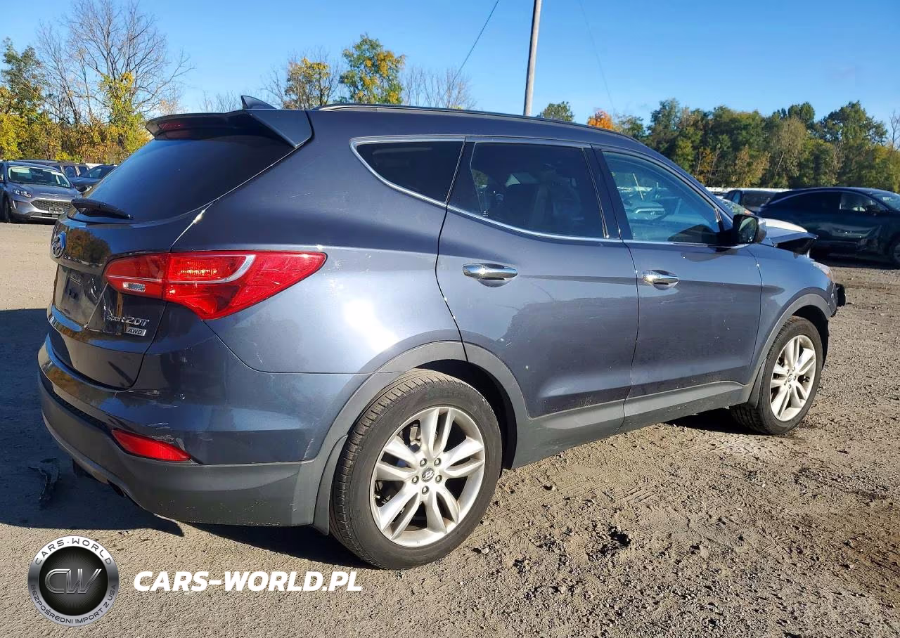 2013 Hyundai Santa Fe Sport 2.0T VIN:5XYZUDLA8DG083636 - 3