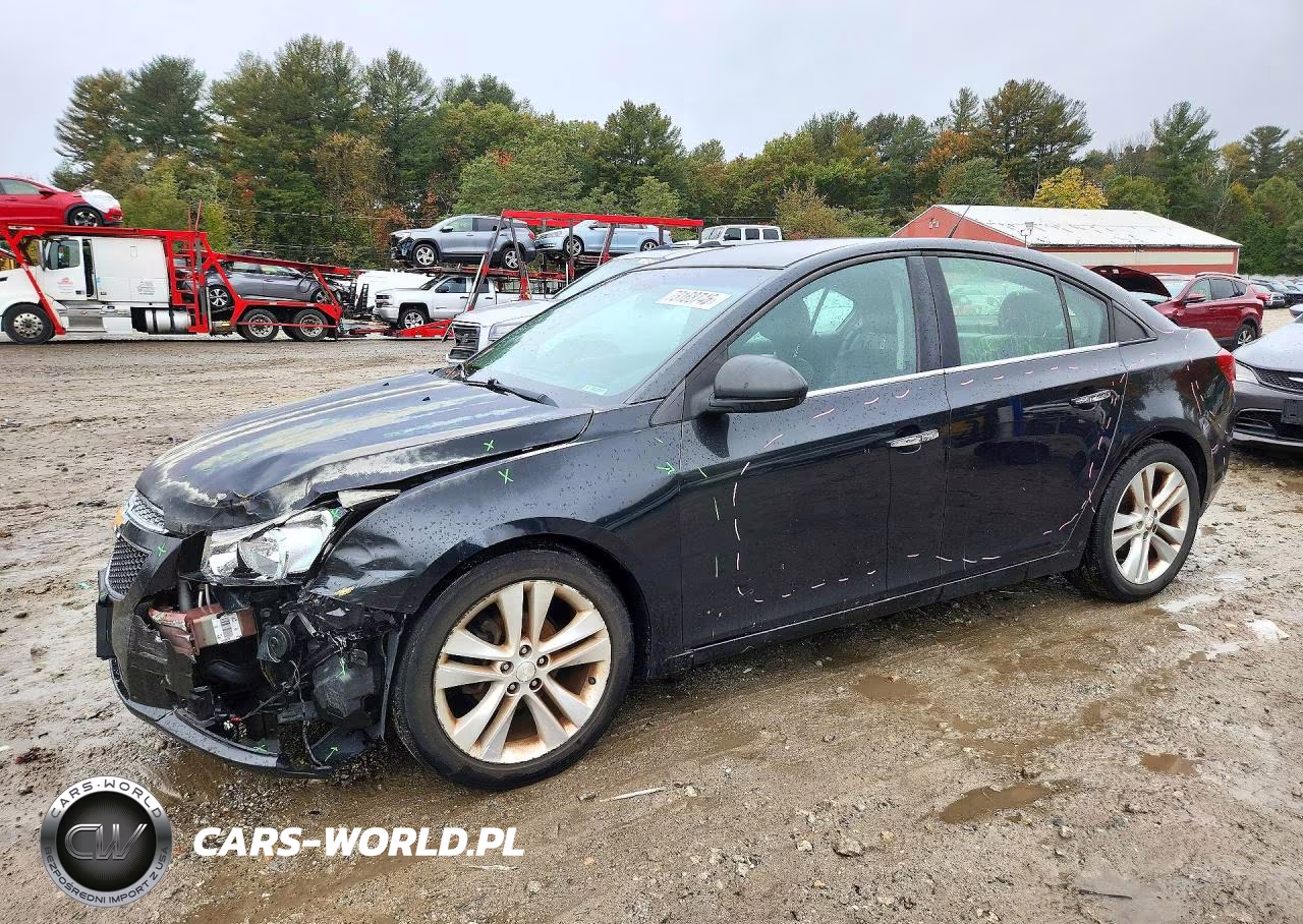2013 Chevrolet Cruze Ltz VIN:1G1PG5SB8D7127901 - 1