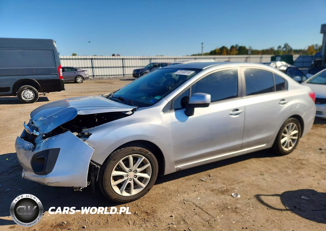 2014 Subaru Impreza Premium VIN:JF1GJAB60EH016491 - 1