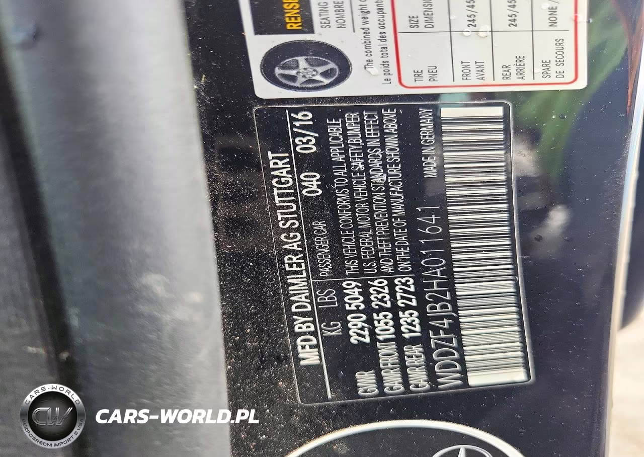 2017 Mercedes-Benz E 300 VIN:WDDZF4JB2HA011641 - 12