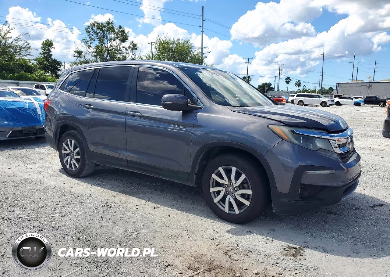 2020 Honda Pilot Ex VIN:5FNYF5H33LB018057 - 4