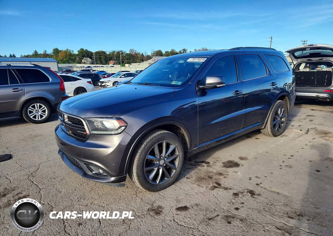 2018 Dodge Durango Gt VIN:1C4RDJDG6JC386609 - 1