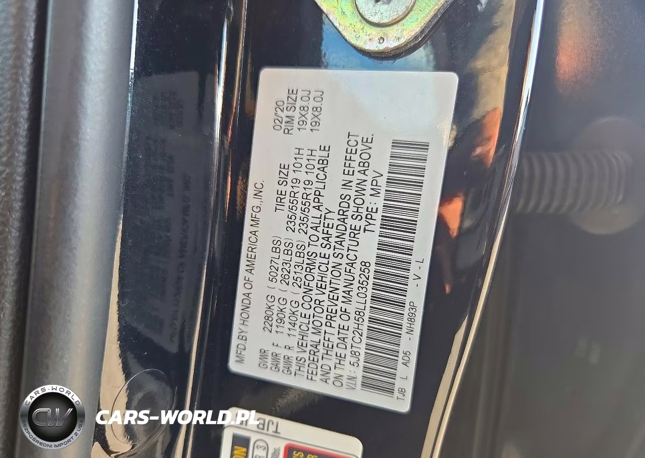 2020 Acura Rdx Technology VIN:5J8TC2H58LL035258 - 14