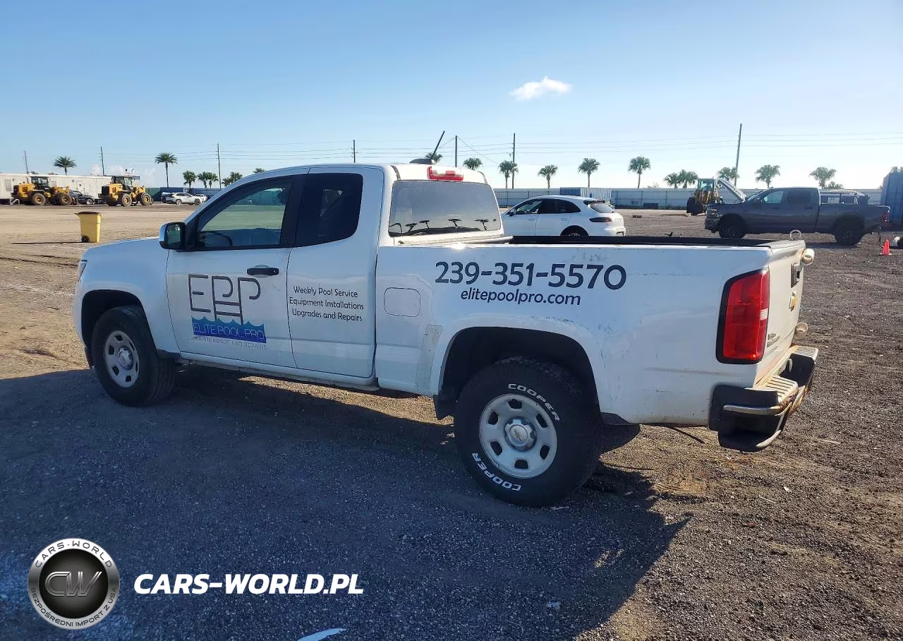 2017 Chevrolet Colorado VIN:1GCHSBEA4H1251250 - 2