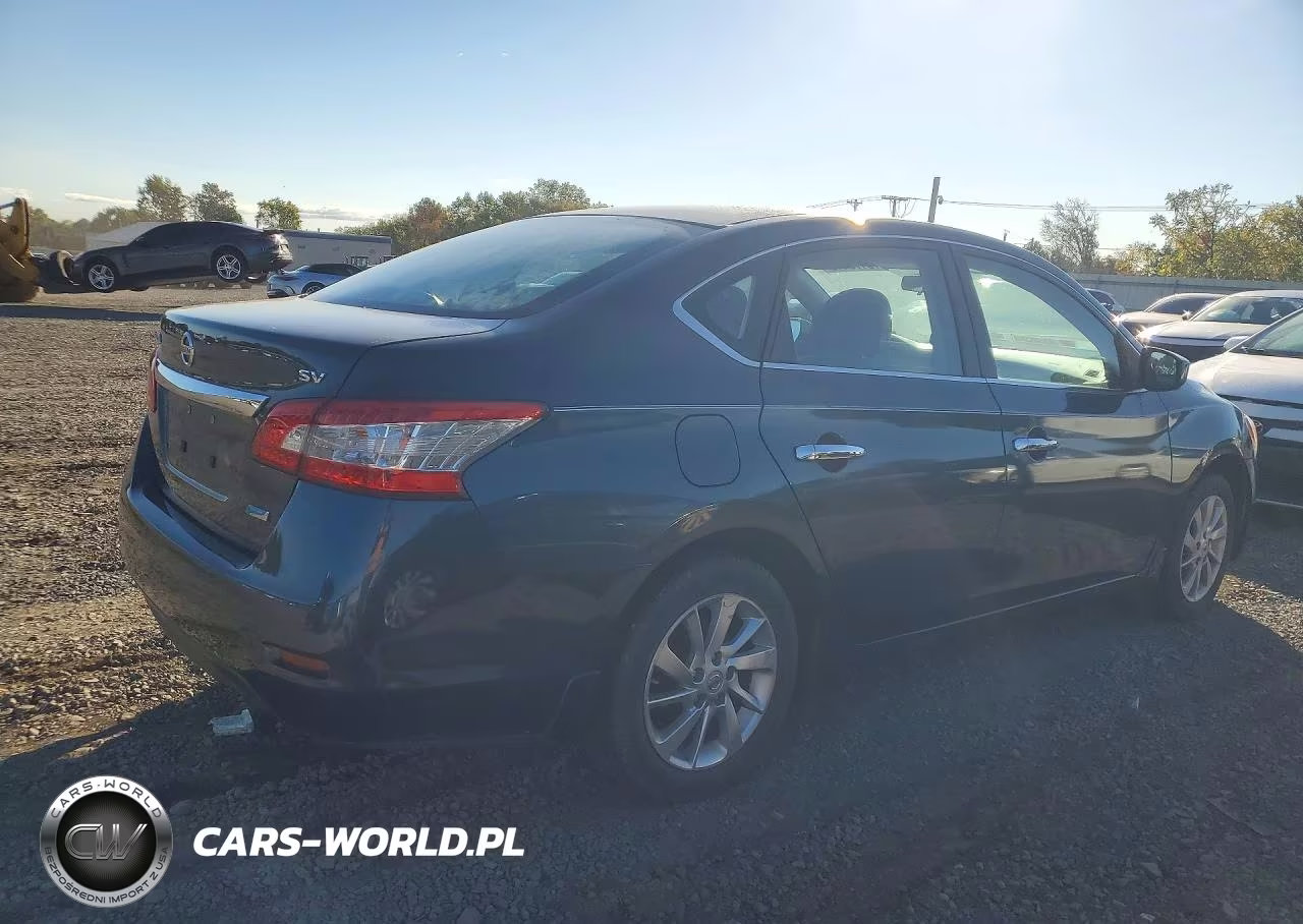 2014 Nissan Sentra Sv VIN:3N1AB7AP5EY276760 - 3
