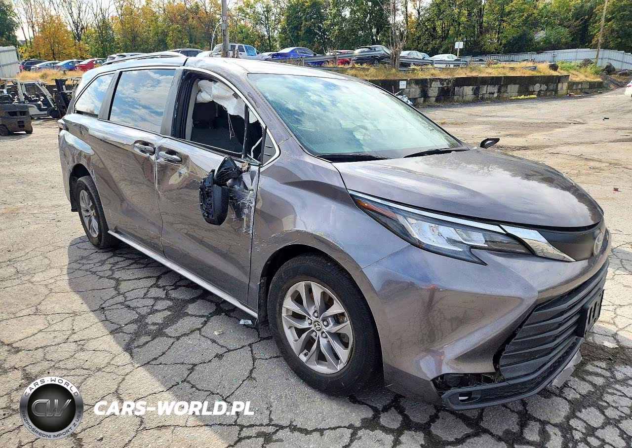 2022 Toyota Sienna Le VIN:5TDKRKEC7NS125028 - 4