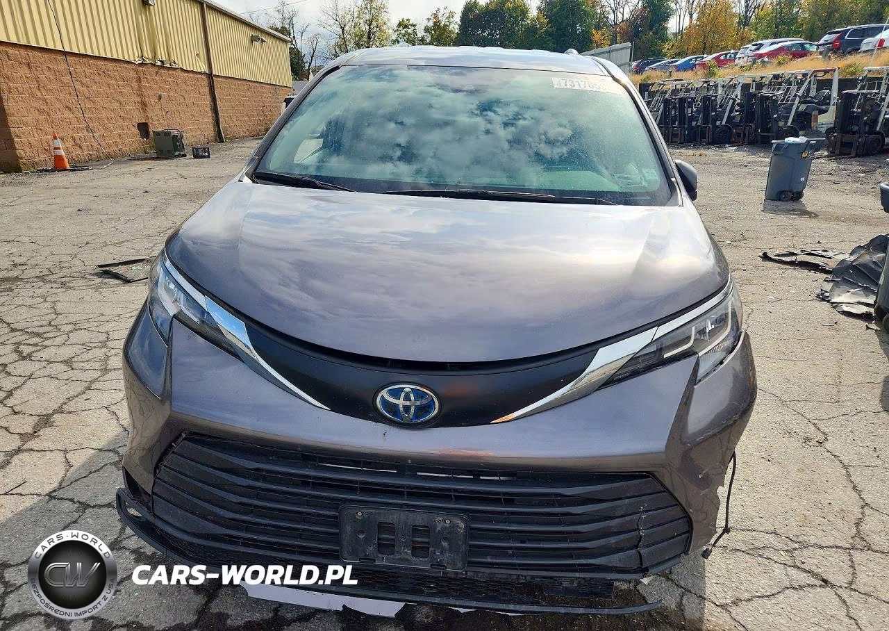 2022 Toyota Sienna Le VIN:5TDKRKEC7NS125028 - 5