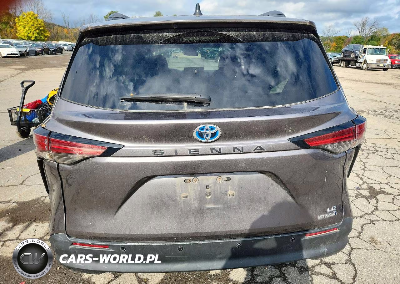 2022 Toyota Sienna Le VIN:5TDKRKEC7NS125028 - 6