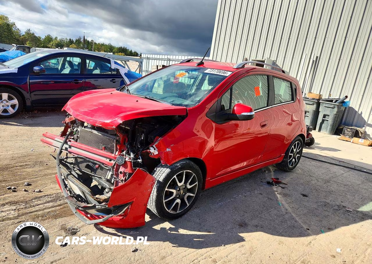 2014 Chevrolet Spark 2Lt VIN:KL8CF6S97EC456876 - 1