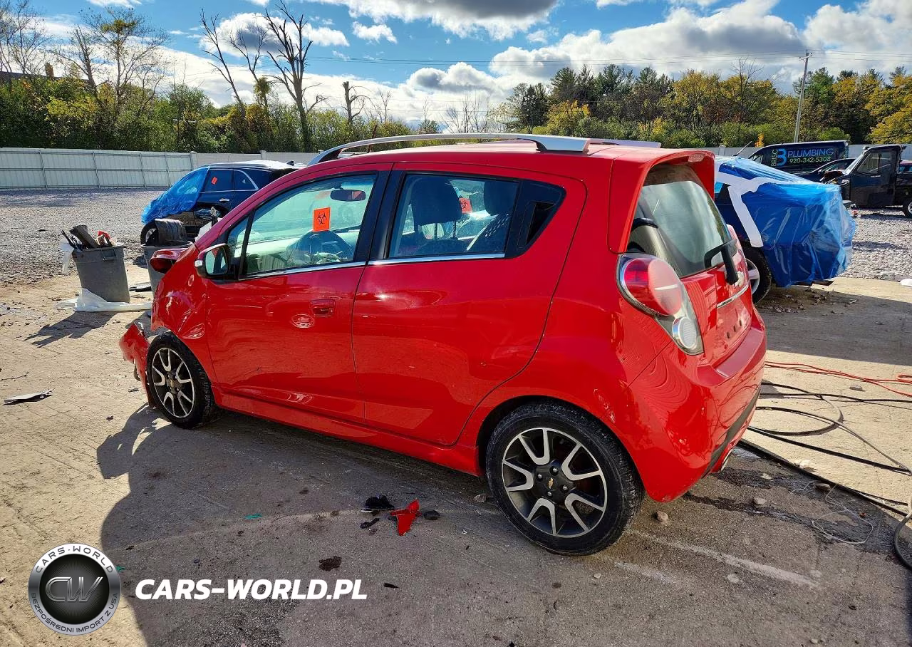 2014 Chevrolet Spark 2Lt VIN:KL8CF6S97EC456876 - 2