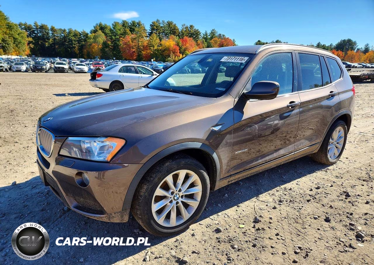2013 BMW X3 xDrive28I VIN:5UXWX9C56D0A29818 - 1