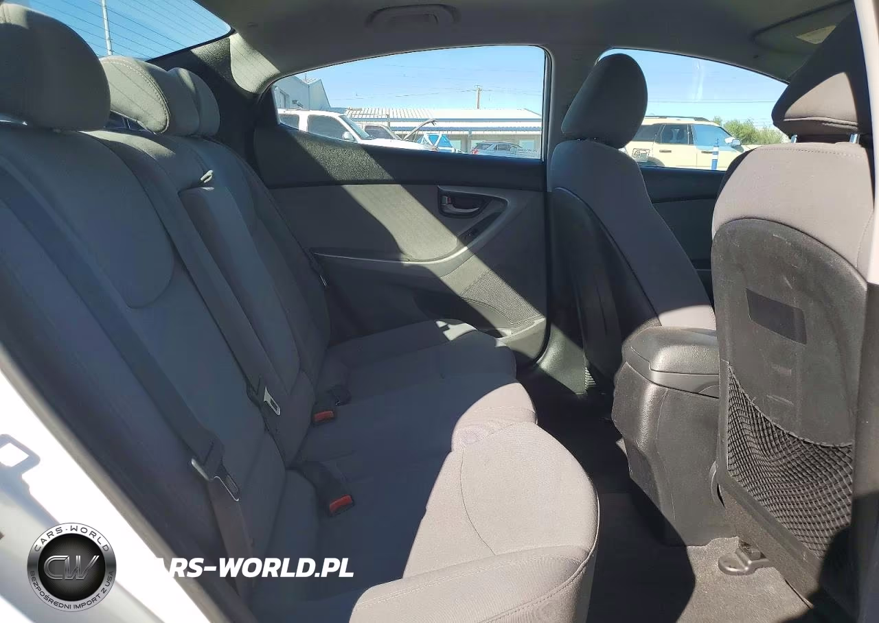 2014 Hyundai Elantra Se VIN:5NPDH4AEXEH516632 - 10