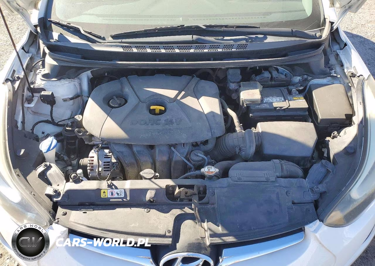 2014 Hyundai Elantra Se VIN:5NPDH4AEXEH516632 - 11