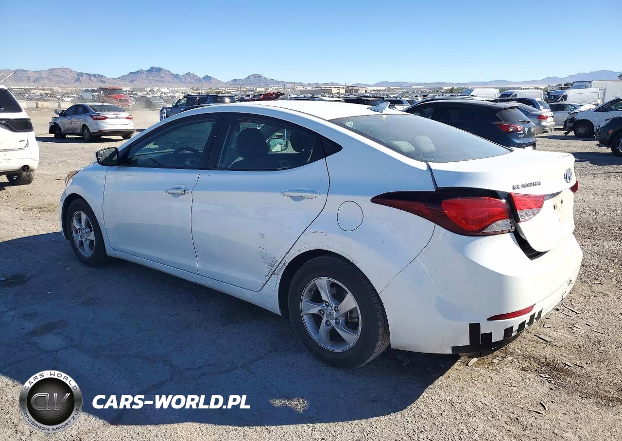 2014 Hyundai Elantra Se VIN:5NPDH4AEXEH516632 - 2