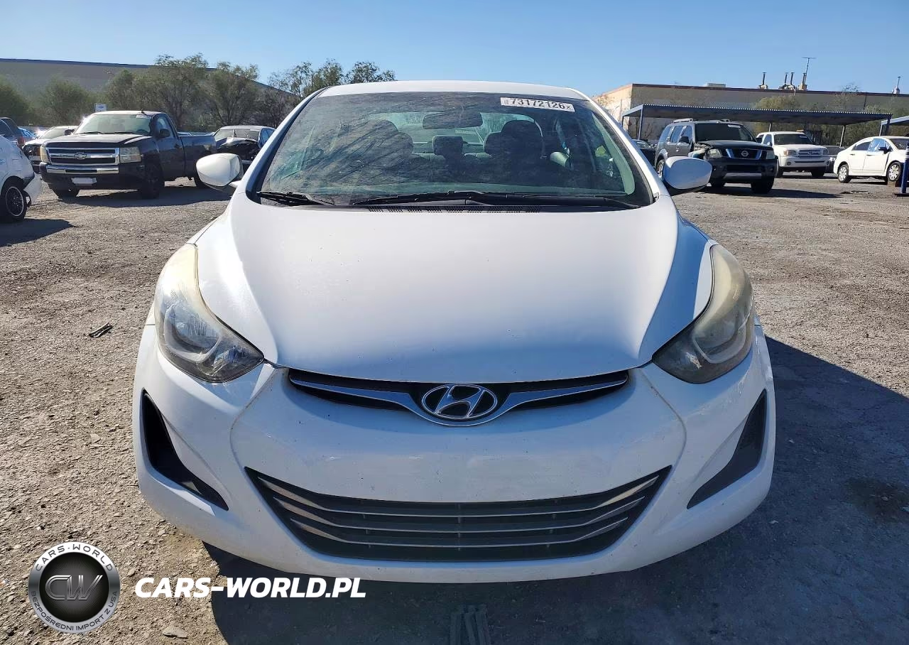 2014 Hyundai Elantra Se VIN:5NPDH4AEXEH516632 - 5