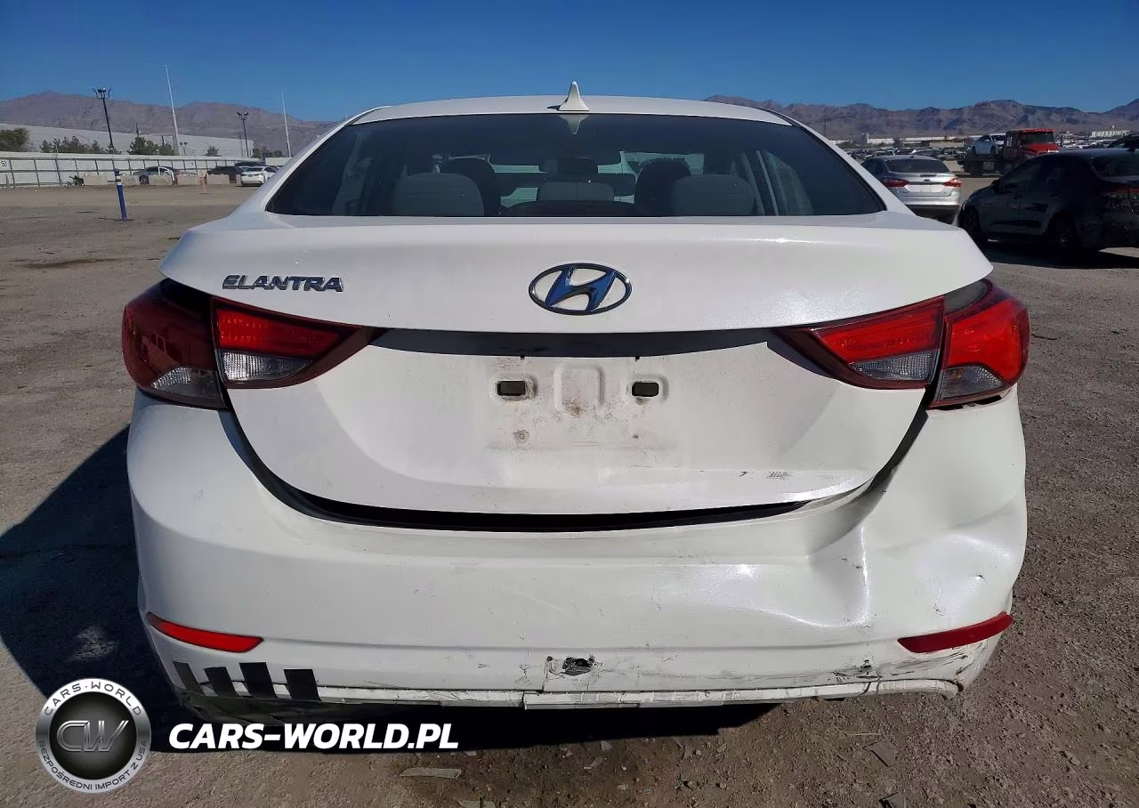 2014 Hyundai Elantra Se VIN:5NPDH4AEXEH516632 - 6