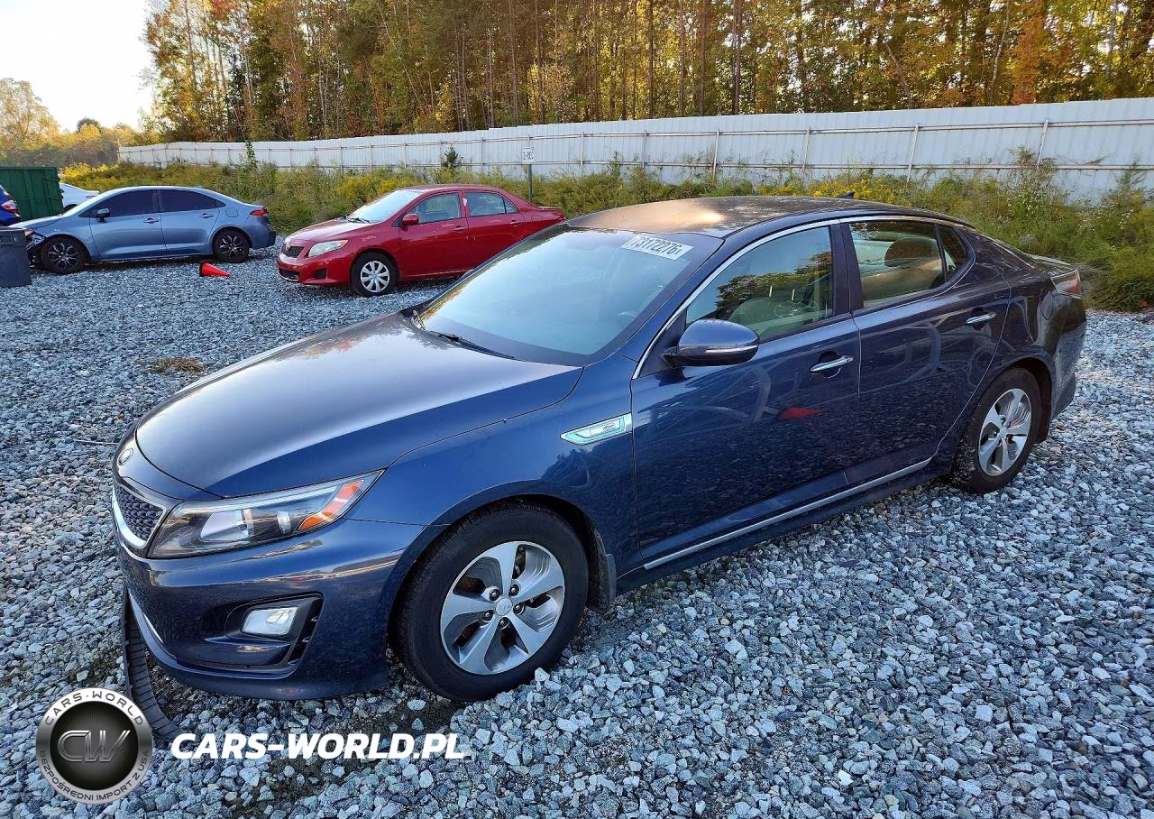 2014 Kia Optima Hybrid VIN:KNAGM4AD3E5067212 - 1