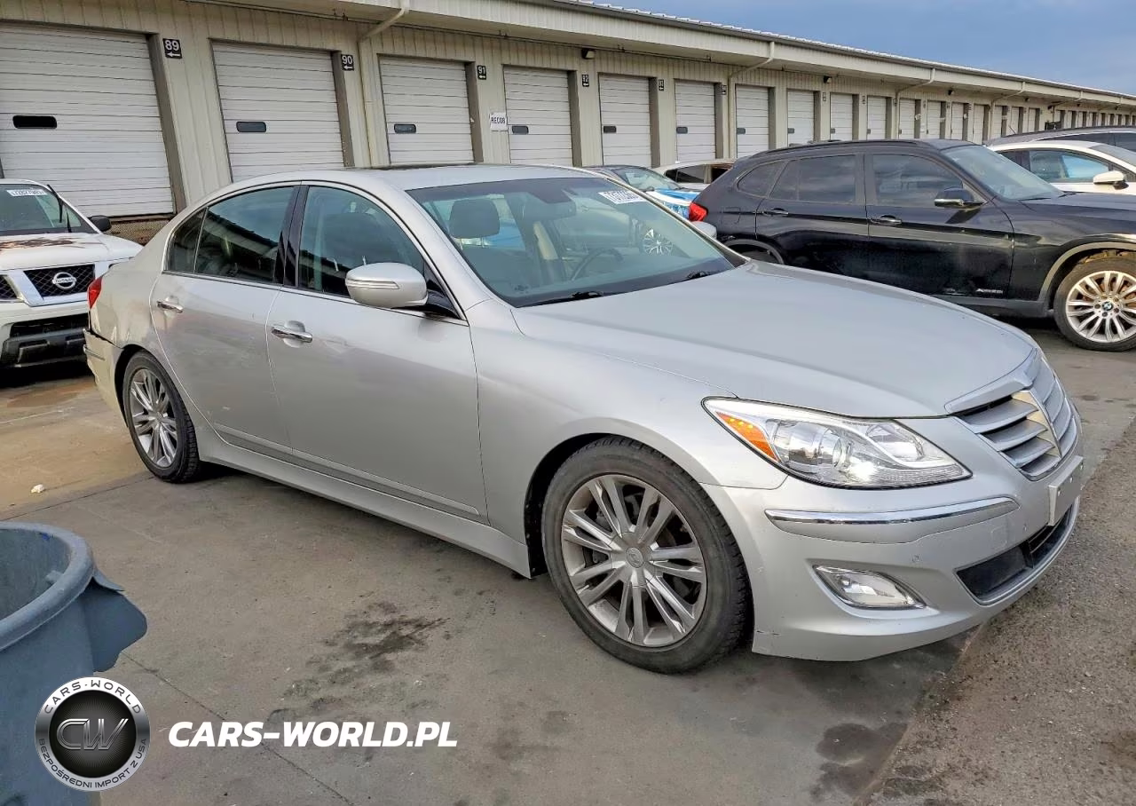 2013 Hyundai Genesis 3.8L VIN:KMHGC4DD7DU233703 - 4