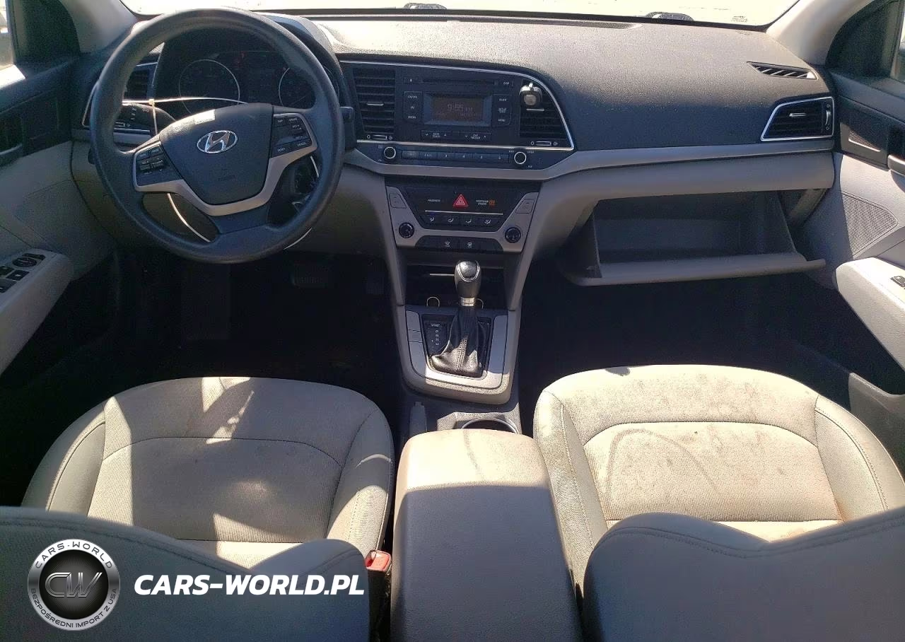 2017 Hyundai Elantra Se VIN:KMHD74LF7HU113383 - 8