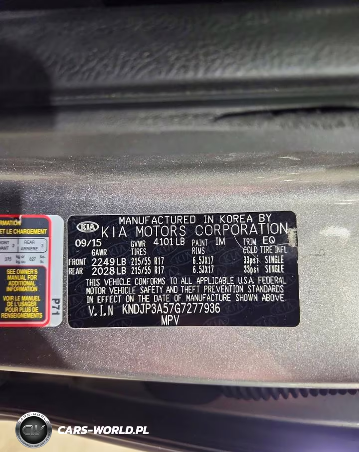 2016 Kia Soul + VIN:KNDJP3A57G7277936 - 12